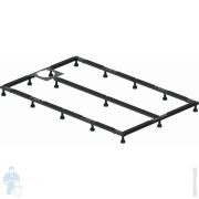 Стенка душевая GOOD DOOR BAS PANDORA SP-100-С-CH (100x185) стекло прозрачное