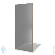 Стенка душевая GOOD DOOR BAS JAZZE SP-80-B-BR (80х185) с тонированным стеклом бронза