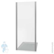 Стенка душевая боковая GOOD DOOR BAS NEO SP-100-C-CH 1000х1850 стекло прозрачное, профиль хром