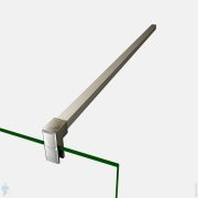 Кронштейн GOOD DOOR BAS CHROME 100 см цвет хром глянцевый