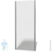 Стенка душевая GOOD DOOR BAS LATTE SP-70-G-WE (70х185) стекло грэйп