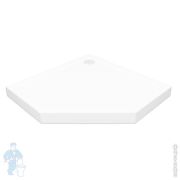 Экран GOOD DOOR BAS ABS Essentia PNT 900х900 цвет: белый (для пятиугольного поддона)