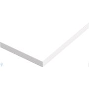 Экран GOOD DOOR BAS ABS Essentia 1100х700 Soft-touch, цвет: белый (прямоугольный)