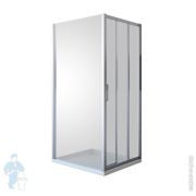 Боковая стенка HUPPE Classics2 900х2000 для двери, серебро с блеском/стек.прозрачное C20511.069.321