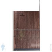 Рама Novellini Kuadra H 1600х3000 для душ. ограждения, левая, с полкой, белая R80KUFRISOFS-U160/300