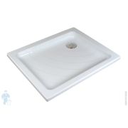 Душевой акриловый поддон RAVAK Kaskada Aneta 75x90 LA (755x905x95) установка в пол/на ножки, белый