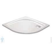 Душевой акриловый поддон RAVAK Galaxy Elipso 80 LA (800х800х148) установка в пол/на ножки, белый