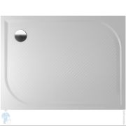 Поддон из искусственного мрамора RIHO KOLPING DB33 (800х1200х30) прямоугольный, белый, сифон, ножки