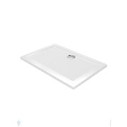 Душевой поддон WasserKRAFT Salm 1200х800х40 прямоугольный, стеклопластик, сифон, белый 27T06