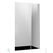 Душевая дверь WasserKRAFT Rhin 44S05 (1200х2000) стекло прозрачное 6мм, профиль белый