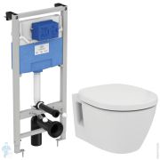 Ideal Standard Инсталляция ProSys + Унитаз CONNECT Rimless + сиденье микролифт E8822301PC15