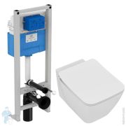 Инсталляция Ideal Standard ProSys + Унитаз STRADA II AquaBlade + сиденье микролифт E387001
