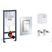 Grohe Rapid SL Инсталляция для подвесного унитаза 3в1 клавиша смыва Skate Cosmopolitan S 395010000