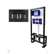 Инсталляция BETTOSERB Sava Free Standing+клавиша смыва SMART черный матовый SFS40006471