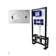 Инсталляция BETTOSERB Sava Free Standing+клавиша смыва COOL хром глянец SFS40006469