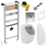 Инсталляция Ideal Standard ProSys + Писсуар Connect + Панель с ИК-датчиком + Перегородка E567101L1