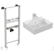 Инсталляция Ideal Standard ProSys + Умывальник Lux STRADA 500х420х130 R010267+K077701