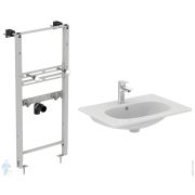 Инсталляция Ideal Standard ProSys + Умывальник TESI 625х450х165 плоский R010267+T351001
