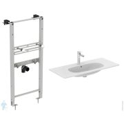 Инсталляция Ideal Standard ProSys + Умывальник TESI 1025х450х165 плоский R010267+T350801