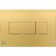 Кнопка для бачка-инсталляции ALCAPLAST M375 золотой