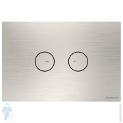 Клавиша смыва Artceram INOX 715 165х245х5,5мм, двойной смыв, нерж. сталь, цвет: сталь 715.000.BS