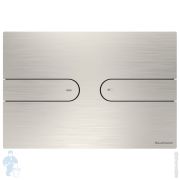 Клавиша смыва Artceram INOX 713 165х245х5,5мм, двойной смыв, нерж. сталь, цвет: сталь 713.000.BS
