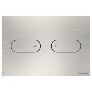 Клавиша смыва Artceram INOX 711 165х245х5,5мм, двойной смыв, нерж. сталь, цвет: сталь 711.000.BS