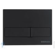 Клавиша смыва BERGES L5 для инсталляции NOVUM Soft Touch, черная 040015