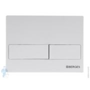 Клавиша смыва BERGES L4 для инсталляции NOVUM Soft Touch, белая 040014