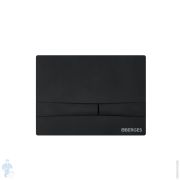 Клавиша смыва BERGES для инсталляции NOVUM F5 Soft Touch, черная 040055