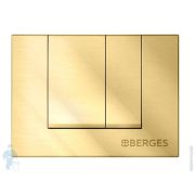 Клавиша смыва BERGES S9 для инсталляции NOVUM золото глянцевое 040049