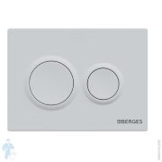Клавиша смыва BERGES O4 для инсталляции NOVUM ABS пластик, Soft Touch, цвет: белый 040064