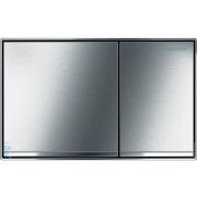 GEBERIT Sigma60 Клавиша смыва, двойной смыв, хром матовый/декор хром глянец (для UP320, UP720) 115.640.GH.1