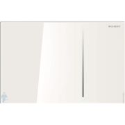 GEBERIT Sigma70 Клавиша смыва, двойной смыв, для смывного бачка Sigma 8, белое стекло 115.625.SI.1