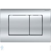 GEBERIT Delta 30 клавиша смыва, двойной смыв, глянцевый хром 115.137.21.1