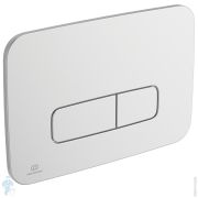 Клавиша смыва для инсталляций Ideal Standard OLEAS М3 двойной смыв, матовый хром R0123JG
