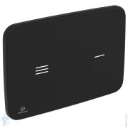 Смеситель для ванны/душа RAVAK Flat FL 026.20 на борт ванны, на 4 отверстия, черный матовый X070176