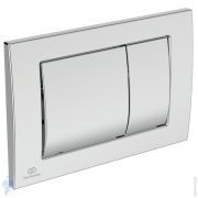 Клавиша смыва для инсталляций Ideal Standard SEPTA PRO M1 антивандальная, двойной смыв, хром R0127MY