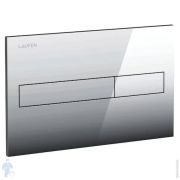 Клавиша смыва LAUFEN LIS AW1 двойной смыв, хром 8.9566.1.004.000.1