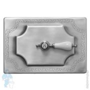 Клавиша смыва Migliore OTTONE CLASSIC хром, отверстие для ручки 145x217мм, металл ML.PLC-27.053.CR