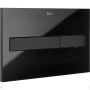Клавиша смыва для инсталляций Roca PRO PL7 890088308 двойной смыв, черный глянец/черный матовый