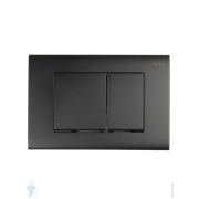 Клавиша смыва toHit Ixion Pane 01 для инсталляций Ixion/Ixion Compact, мех, дв-ой. смыв, черн. мат