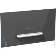 Клавиша смыва Villeroy&Boch ViConnect пластик, антрацит мат/хром мат 922169D8