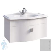 Тумба под раковину Caprigo Бурже 140 nero lucido 1350х950х460 11017-020