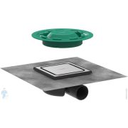 Смеситель для ванны/душа Vitra Root Round A4272536EXP настенный, однозахватный, цвет: черный матовый