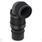 Смеситель для раковины VODA Column Black CLM26MB однозахватный, низкий излив, цвет: черный матовый