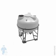 Смеситель для умывальника WasserKRAFT Wiese 8403H однозахватный, высокий излив 221мм, оруж. сталь