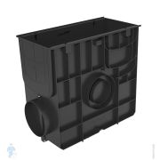 Смеситель WasserKRAFT Nuthe 9103H для умывальника, однозахватный, черный Soft-touch