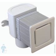 Смеситель Zeegres Z.Roy 33002001 для ванны/душа, настенный, однозахватный, излив 226мм