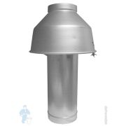 Вертикальный наконечник для коаксиальной трубы D-60/100 мм, 1150 мм BAXI KUG 714135710